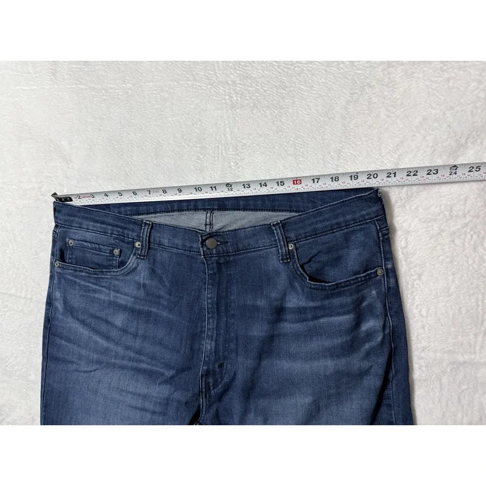 Levis 559 Jeans Mens 40x28 Blue Relaxed‎ Straight Mid Rise Medium Wash